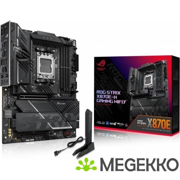 Grote foto asus rog strix x870e h gaming wifi7 computers en software moederborden