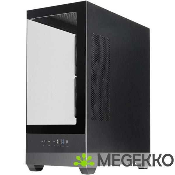 Grote foto chieftec vista midi tower zwart computers en software behuizingen en kasten