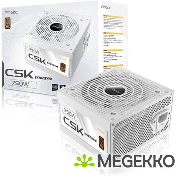Grote foto antec csk750dc wit computers en software overige