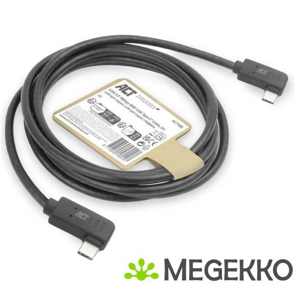 Grote foto act usb 3.0 10gbps 60w usb type c haaks horizontaal usb type c haaks horizontaal 0.5m computers en software overige computers en software