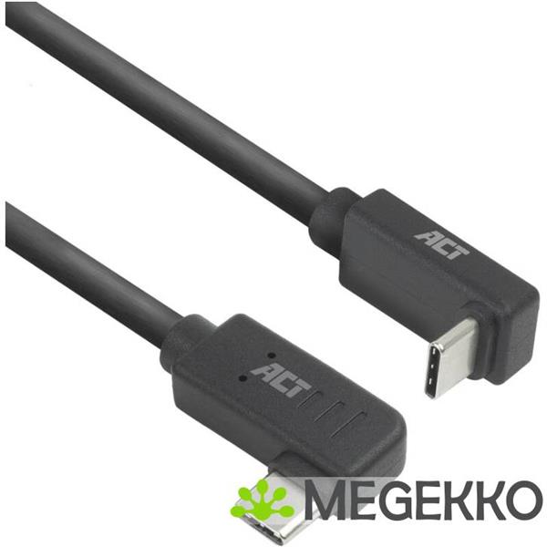 Grote foto act usb 3.0 10gbps 60w usb type c haaks horizontaal usb type c haaks verticaal 2m computers en software overige computers en software