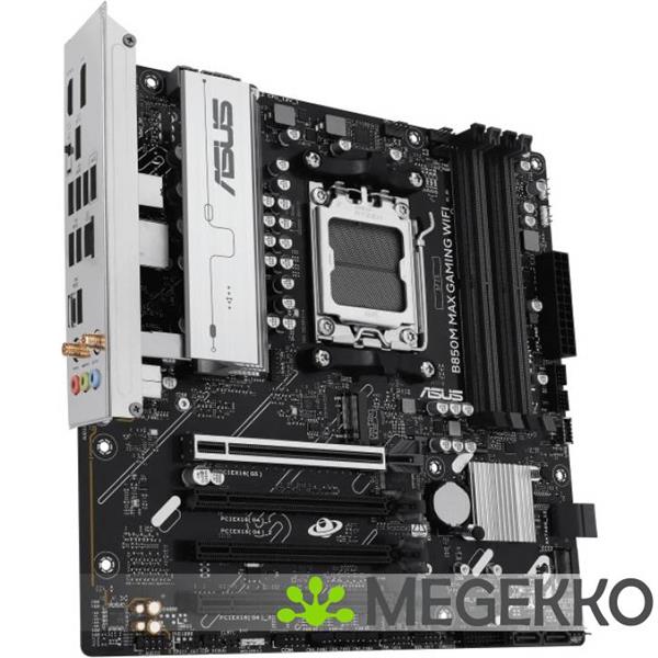 Grote foto asus b850m max gaming wifi amd b850 socket am5 micro atx computers en software moederborden