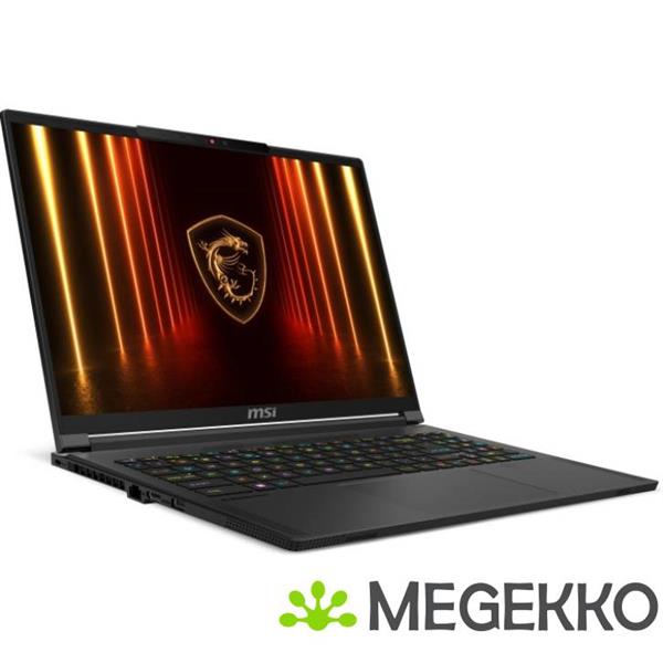 Grote foto msi stealth 16 ai a2hwgg 029nl 16 core ultra 7 rtx 5070 gaming laptop computers en software overige computers en software