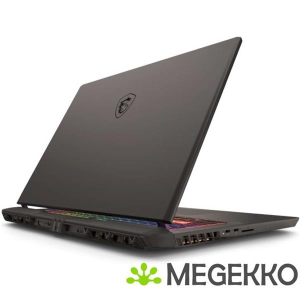 Grote foto msi vector 17 hx ai a2xwjg 056nl 17 core ultra 9 rtx 5090 gaming laptop computers en software overige computers en software