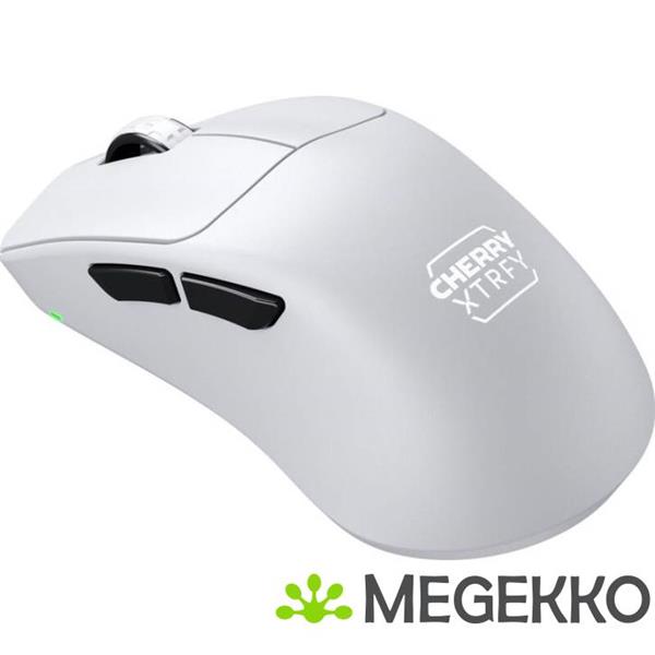 Grote foto cherry xtrfy m64 pro wit ergonomische draadloze 8k gaming muis computers en software overige computers en software