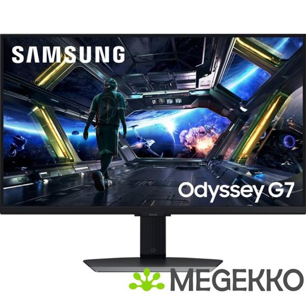 Grote foto samsung odyssey g7 ls27dg702euxen 27 4k ultra hd ips 144hz gaming monitor computers en software overige computers en software