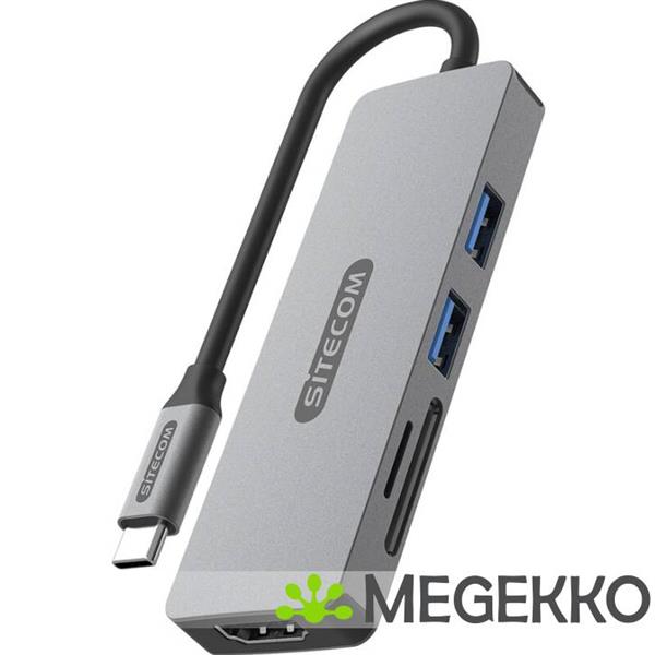 Grote foto sitecom 5 in 1 usb c multiport adapter computers en software overige computers en software