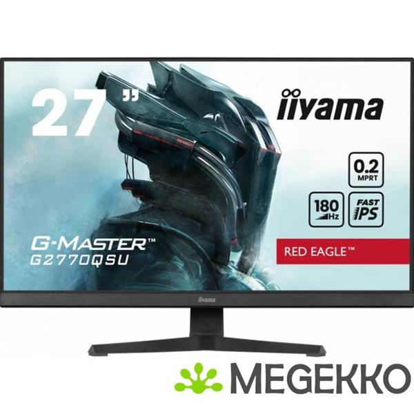 Grote foto iiyama g master g2770qsu b6 27 quad hd 180hz ips monitor computers en software overige computers en software