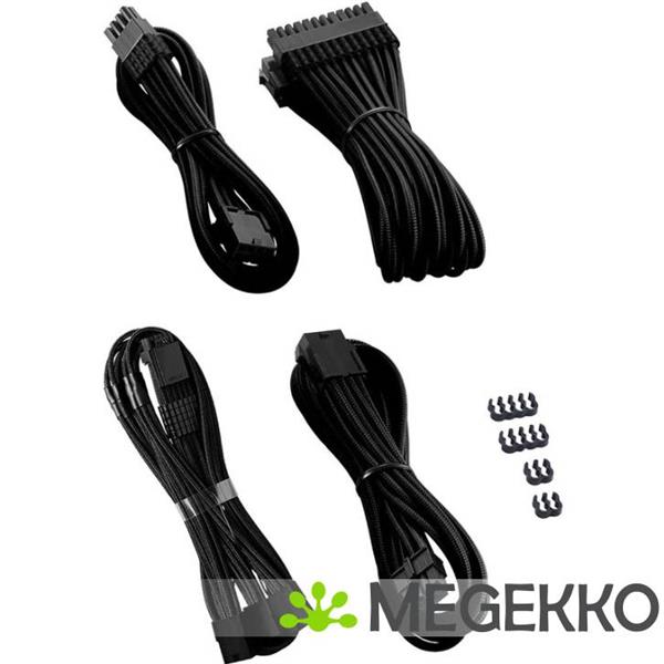 Grote foto cablemod pro modmesh 12vhpwr stealthsense cable extension kit zwart computers en software overige