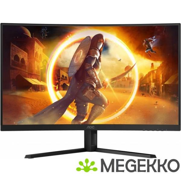 Grote foto aoc gaming cq32g4ve 32 quad hd 180hz curved va monitor computers en software overige computers en software