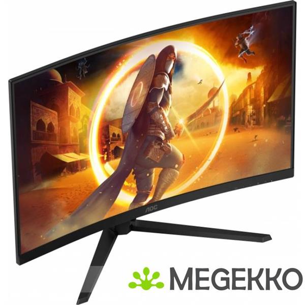 Grote foto aoc gaming cq32g4ve 32 quad hd 180hz curved va monitor computers en software overige computers en software