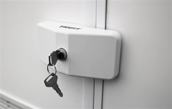 Grote foto door lock single caravans en kamperen caravan accessoires