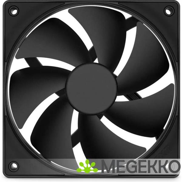 Grote foto nzxt f120p 120mm black static pressure computers en software overige computers en software