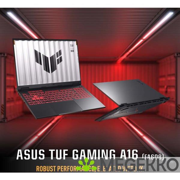 Grote foto asus tuf gaming a16 fa608uh rv020w 16 amd ryzen 7 rtx 5050 gaming laptop computers en software overige computers en software