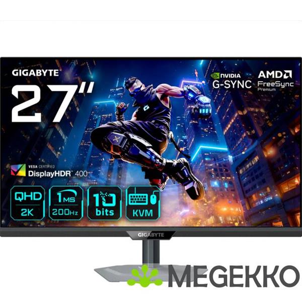 Grote foto gigabyte m27q2 qd 27 quad hd 200hz ips gaming monitor computers en software overige computers en software