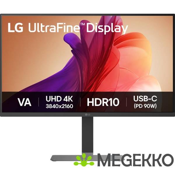 Grote foto lg 32u720a b 32 ultra hd va usb c monitor computers en software overige computers en software