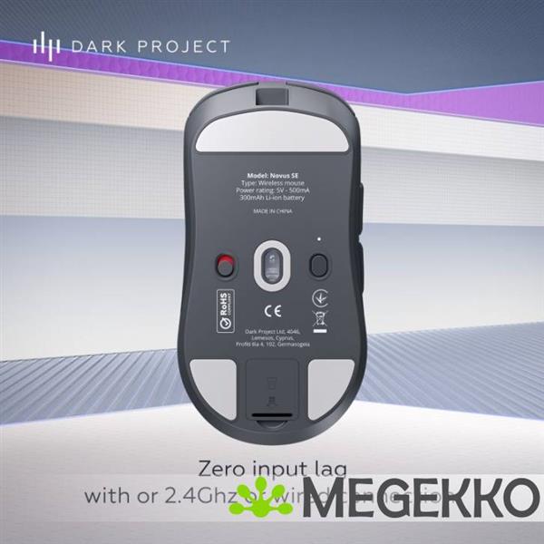 Grote foto dark project novus se draadloze gaming muis computers en software overige computers en software