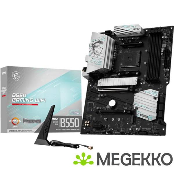 Grote foto msi b550 gaming wifi moederbord amd b550 socket am4 atx computers en software moederborden