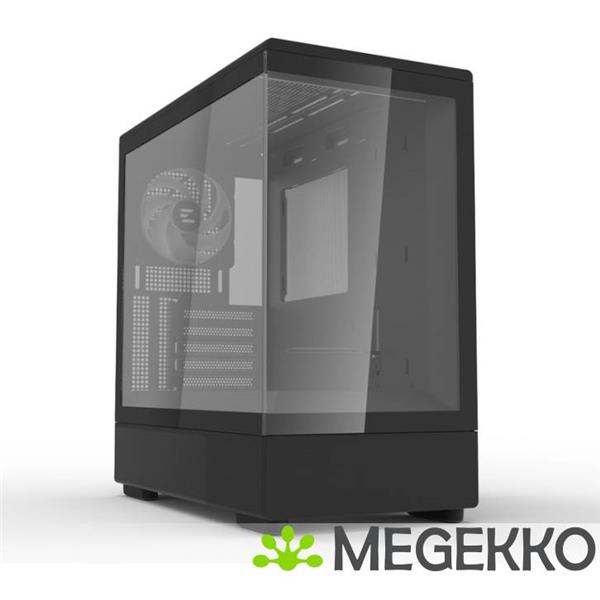 Grote foto zalman p10 black mini tower zwart computers en software behuizingen en kasten