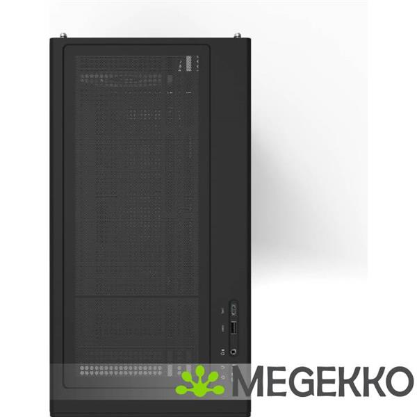 Grote foto zalman p10 black mini tower zwart computers en software behuizingen en kasten