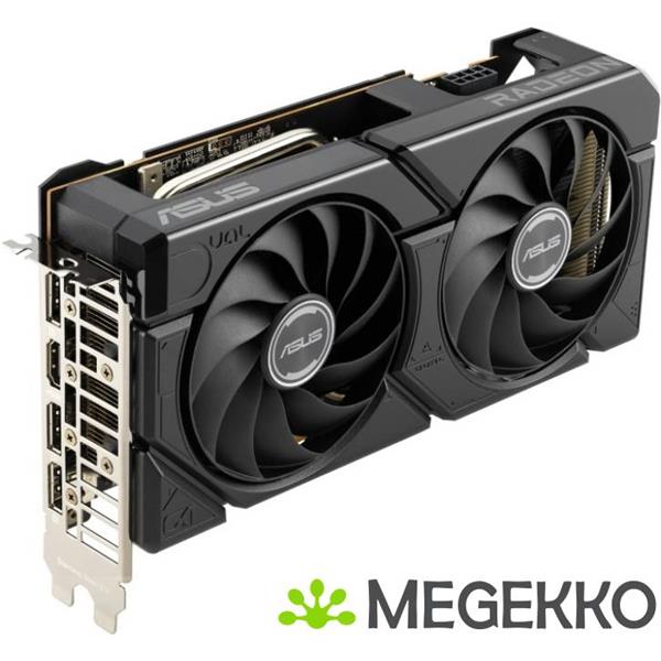 Grote foto asus dual radeon rx 7600 8gb computers en software videokaarten