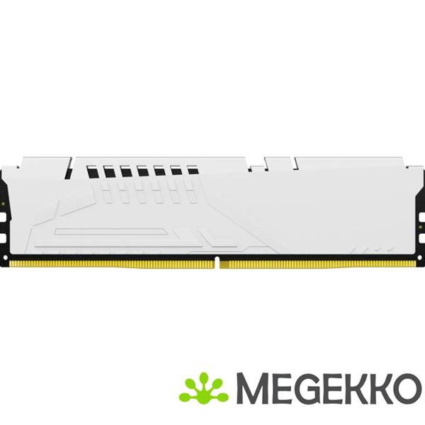 Grote foto kingston ddr5 fury beast 2x16gb 6000 white computers en software overige computers en software