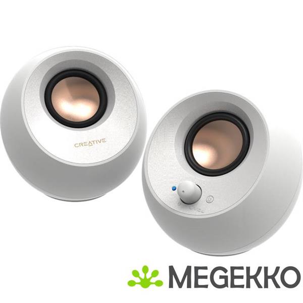 Grote foto creative labs pebble v3 wit bedraad en draadloos 10 w computers en software overige computers en software