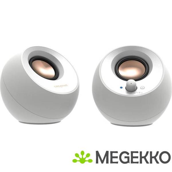 Grote foto creative labs pebble v3 wit bedraad en draadloos 10 w computers en software overige computers en software