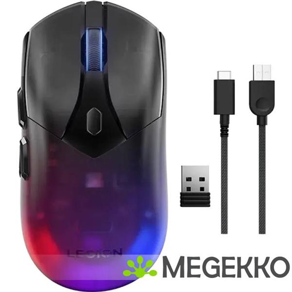 Grote foto lenovo legion m410 muis gamen ambidextrous rf wireless usb type c optisch 16000 dpi computers en software overige computers en software