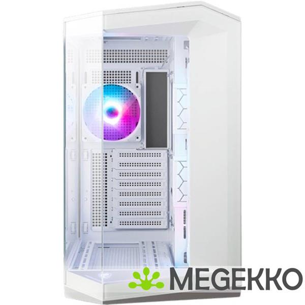 Grote foto msi mag pano 100r pz midi tower wit computers en software behuizingen en kasten