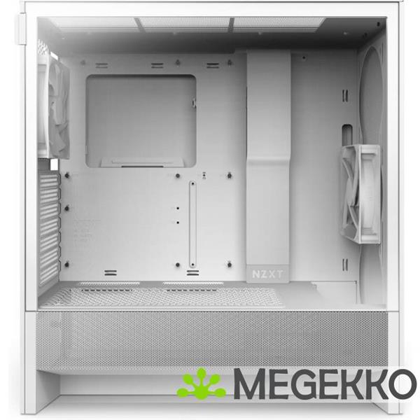 Grote foto nzxt h5 flow white 2024 computers en software behuizingen en kasten
