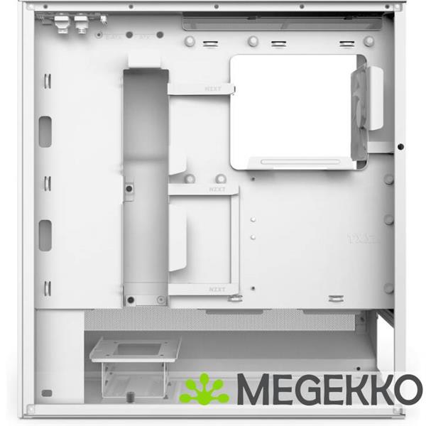 Grote foto nzxt h5 flow white 2024 computers en software behuizingen en kasten