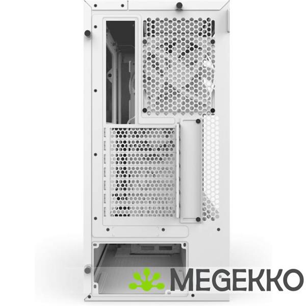 Grote foto nzxt h5 flow white 2024 computers en software behuizingen en kasten