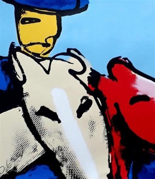 Grote foto herman brood amazone antiek en kunst litho en zeefdrukken