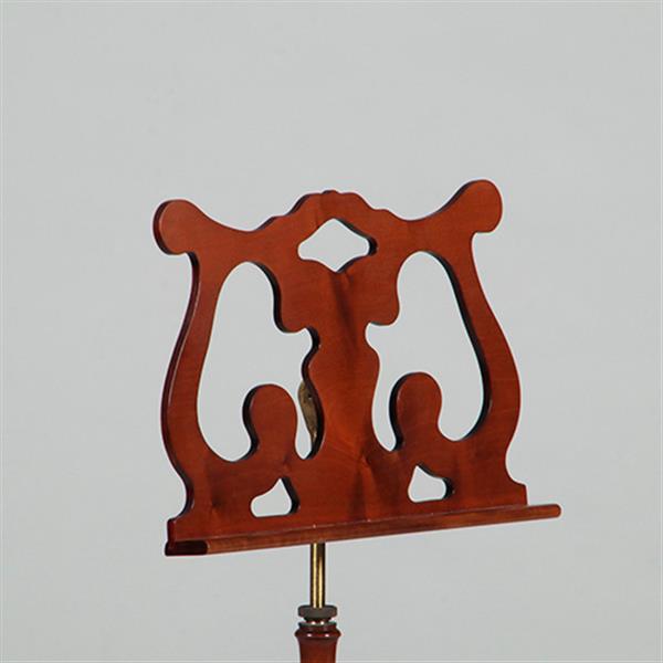 Grote foto mahonie bladmuziek standaard in massief mahonie nog niet antiek wel schitterend no.362950 antiek en kunst stoelen en banken