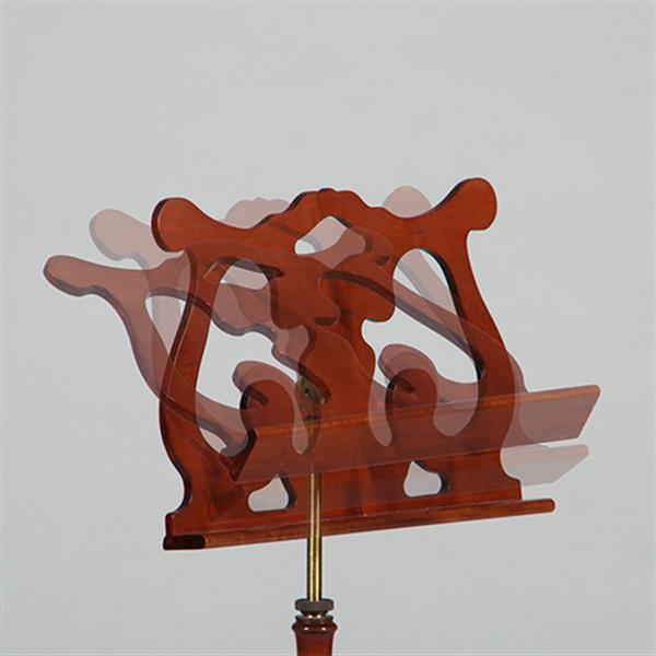 Grote foto mahonie bladmuziek standaard in massief mahonie nog niet antiek wel schitterend no.362950 antiek en kunst stoelen en banken