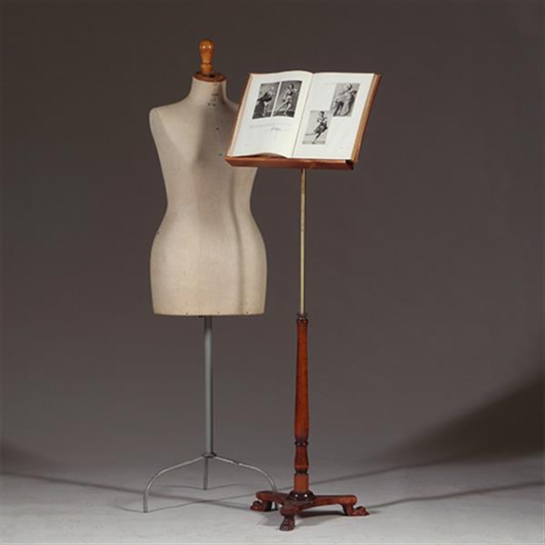 Grote foto mahonie bladmuziek standaard in massief mahonie nog niet antiek wel schitterend no.362950 antiek en kunst stoelen en banken