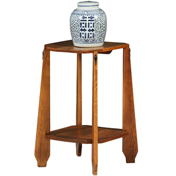 Grote foto bijzettafel of wijntafel amsterdamse school ca 1910 blond eiken met ebbenhout no.361865 antiek en kunst stoelen en banken