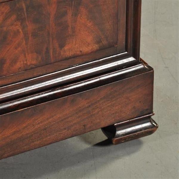 Grote foto louis philippe commode met geheime lade bloemmahonie ca 1830 no.371505 antiek en kunst stoelen en banken