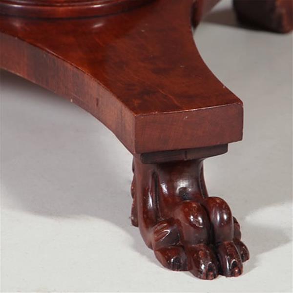 Grote foto mahonie bladmuziek standaard in massief mahonie nog niet antiek wel schitterend no.362950 antiek en kunst stoelen en banken