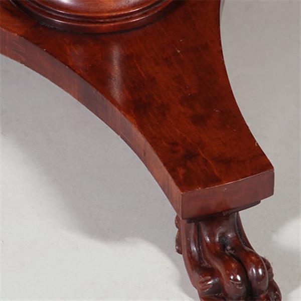 Grote foto mahonie bladmuziek standaard in massief mahonie nog niet antiek wel schitterend no.362950 antiek en kunst stoelen en banken