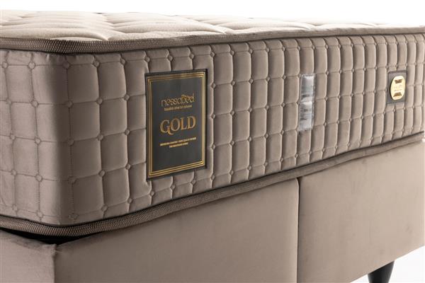 Grote foto twijfelaar opberg boxspring gold 120x200 huis en inrichting bedden
