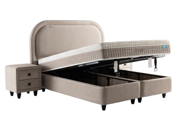 Grote foto opberg boxspring mango huis en inrichting bedden