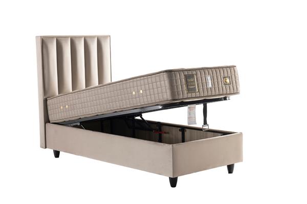 Grote foto opberg boxspring gold 90x200 huis en inrichting bedden