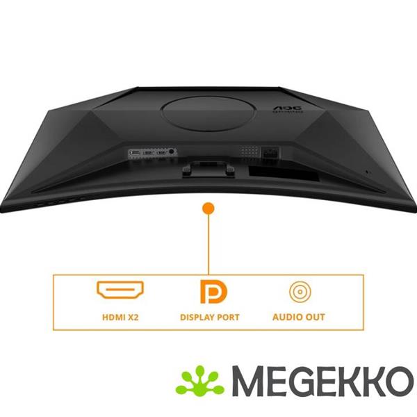 Grote foto aoc gaming cq32g4ve 32 quad hd 180hz curved va monitor computers en software overige computers en software