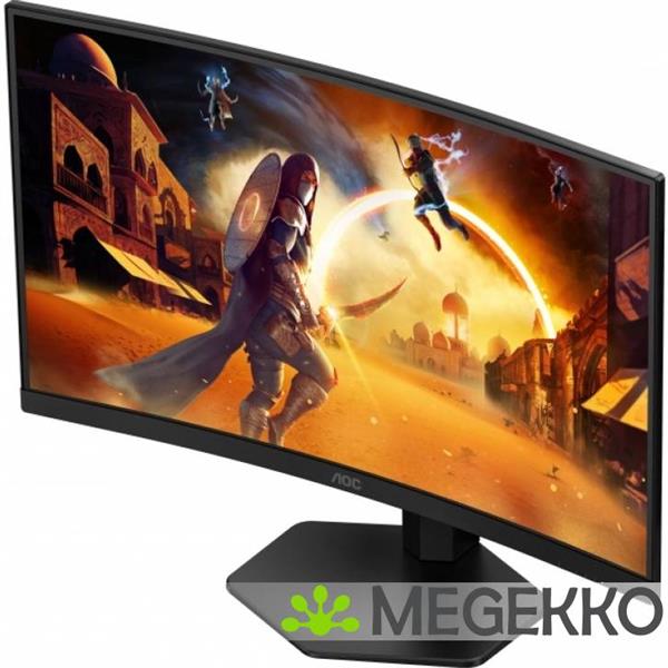 Grote foto aoc gaming cq27g4x 27 quad hd 180hz curved va monitor computers en software overige computers en software