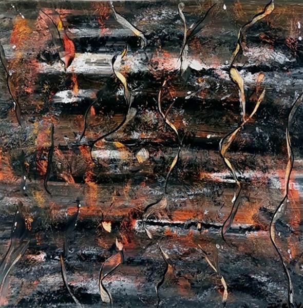 Grote foto kunsthandel gennep glowing silence antiek en kunst abstract