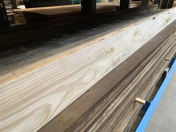 Grote foto amerikaans grenen 37x170 mm gebruikt 390cm doe het zelf en verbouw hout en planken