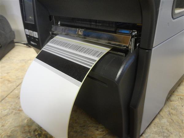 Grote foto zebra zt421 thermal label printer cutter 300dpi usb netwerk computers en software printers
