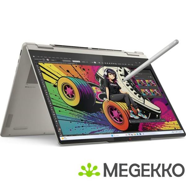 Grote foto lenovo yoga 7 14akp10 copilot pc 14 amd ryzen ai 7 computers en software overige computers en software